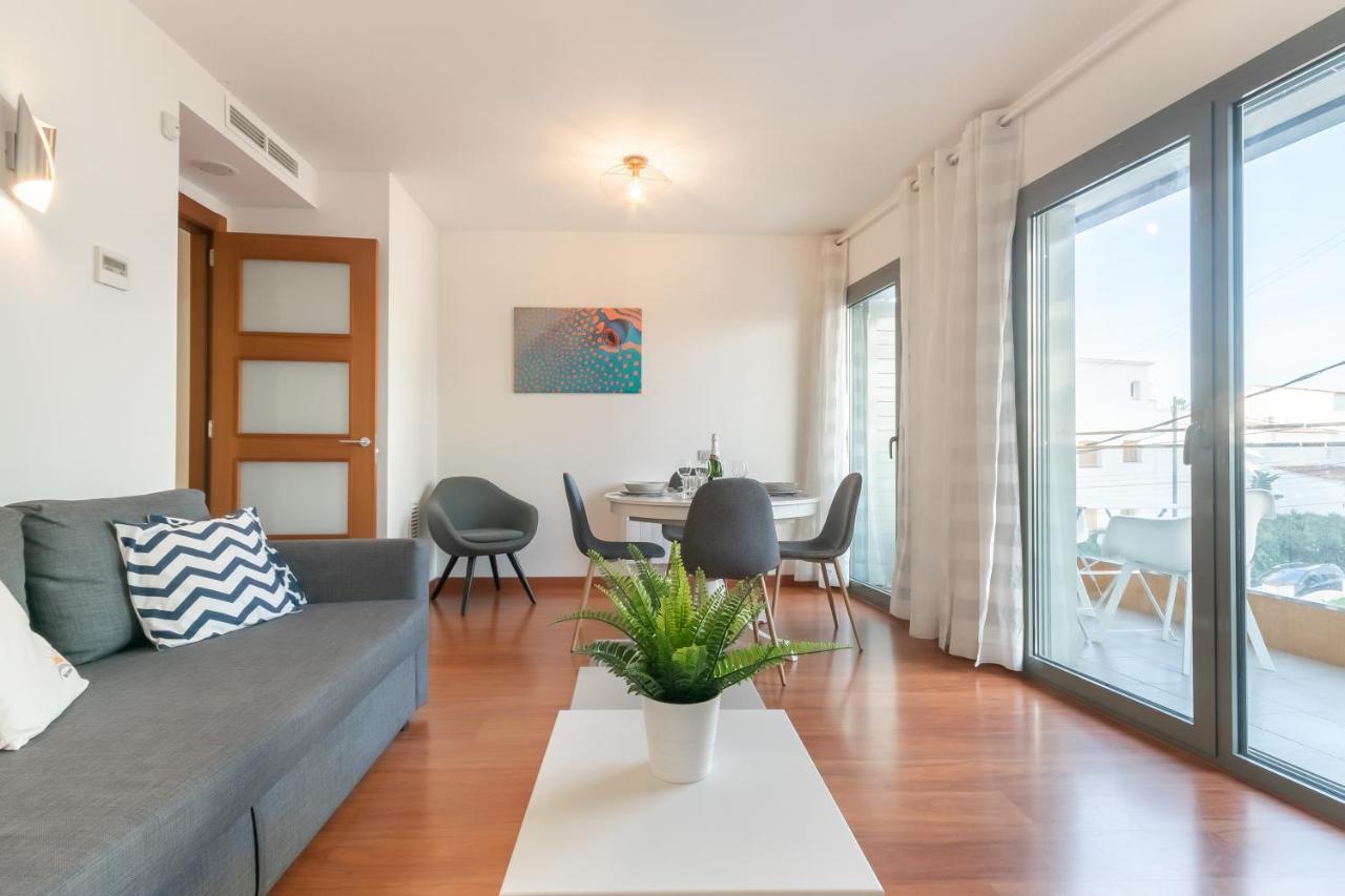 Sant Sebastia Moderno Apartamento A 100 Metros De La Playa Sitges Bagian luar foto