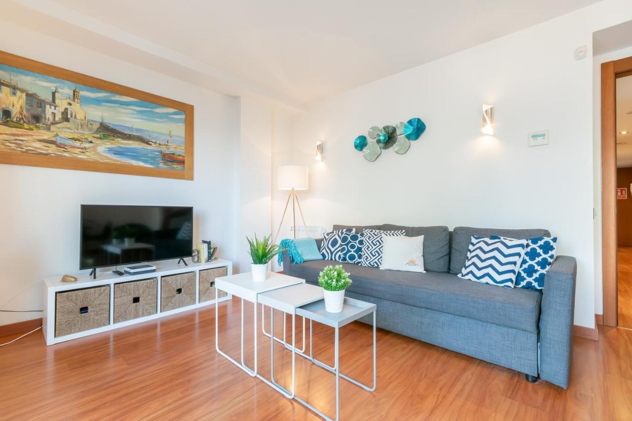 Sant Sebastia Moderno Apartamento A 100 Metros De La Playa Sitges Bagian luar foto