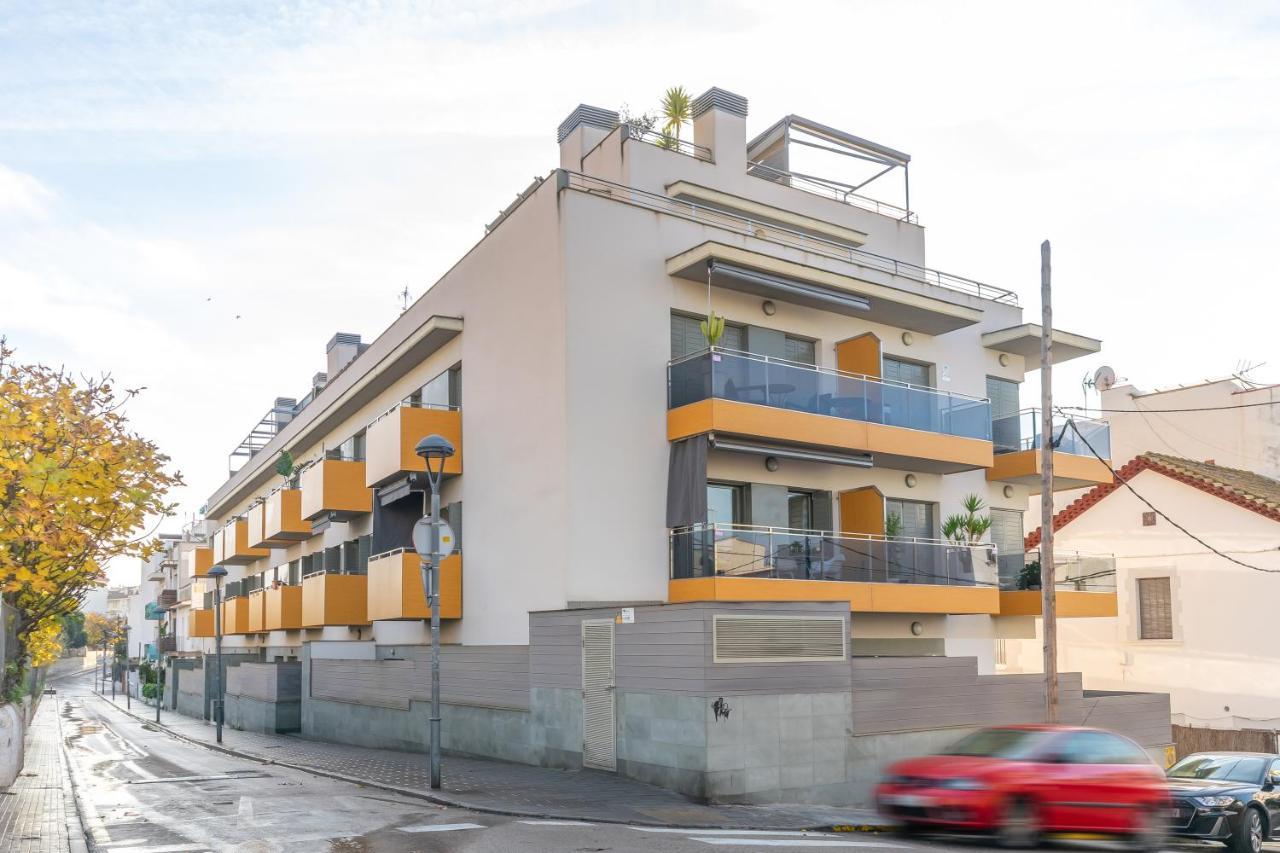 Sant Sebastia Moderno Apartamento A 100 Metros De La Playa Sitges Bagian luar foto